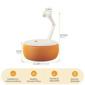 U2 Soft Pillow Cell Phone Holder for Bed Compatible for 4.7-12.9'' devices