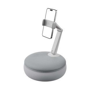 U1P Gray Detachable and Washable Soft Pillow Phone Holder